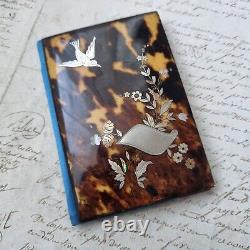 Carnet De Bal Ancien Milieu XIXè Victorian French Notebook Mid 19thC
