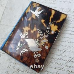 Carnet De Bal Ancien Milieu XIXè Victorian French Notebook Mid 19thC