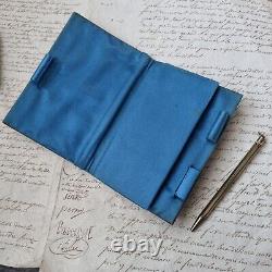 Carnet De Bal Ancien Milieu XIXè Victorian French Notebook Mid 19thC