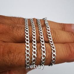 Chaîne Vintage en Argent Massif 925, Bijou Ancien Signé, 10,01g