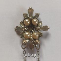 Châtelaine Miniature Ancienne, Vintage /Jouet, Dinette, Poupée/Argent Poinçonné