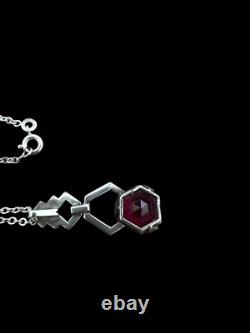 Collier En Argent Massif Art Déco Poinçonné 1920/1930 Vintage Ancien