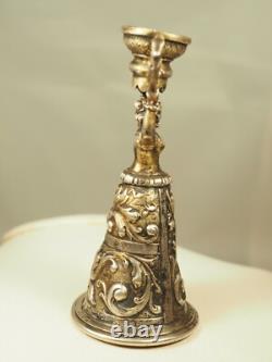 Coupe De Mariage Ancienne Argent Massif XVIII Antique Silber Jungfrauenbecher
