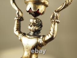 Coupe De Mariage Ancienne Argent Massif XVIII Antique Silber Jungfrauenbecher