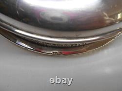 Coupe ancienne argent massif poinçon 800 + orfèvre plat creux silver 346 gm