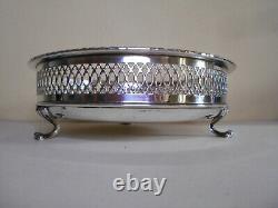 Coupe ancienne argent massif poinçon 800 + orfèvre plat creux silver 346 gm