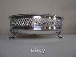 Coupe ancienne argent massif poinçon 800 + orfèvre plat creux silver 346 gm