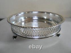 Coupe ancienne argent massif poinçon 800 + orfèvre plat creux silver 346 gm