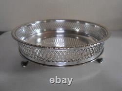Coupe ancienne argent massif poinçon 800 + orfèvre plat creux silver 346 gm