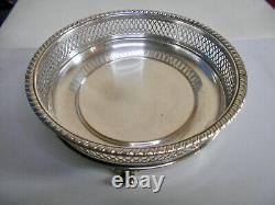 Coupe ancienne argent massif poinçon 800 + orfèvre plat creux silver 346 gm