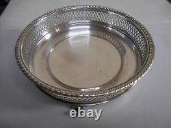 Coupe ancienne argent massif poinçon 800 + orfèvre plat creux silver 346 gm