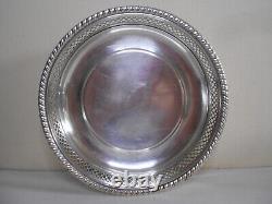 Coupe ancienne argent massif poinçon 800 + orfèvre plat creux silver 346 gm