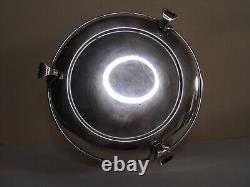 Coupe ancienne argent massif poinçon 800 + orfèvre plat creux silver 346 gm