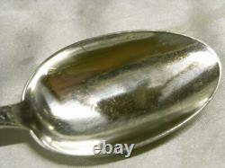 Cuillère De Table Ancienne Argent Massif Minerve Jacques Spoon Silver