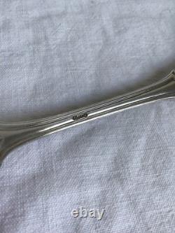 Cuillere Fourchette Couteau Argent Massif 800 Allemand Ancien 142 Gr Art Deco