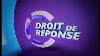 Droit De R Ponse Du Dimanche 02 Mars 2025 Quinoxe Tv