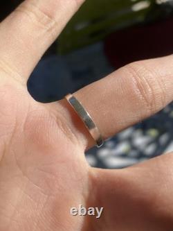 Énorme PERLE VÉRITABLE, ARGENT MASSIF, BELLE BAGUE ANCIENNE