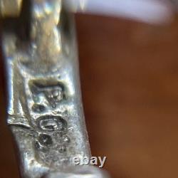 Ensemble Ancien Collier & Bracelet En Argent Originale Aux Couleurs Éclatantes