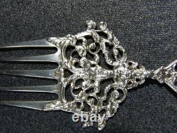 Fourchette ancienne hollandaise en argent massif Hollande 19 siècle XIX
