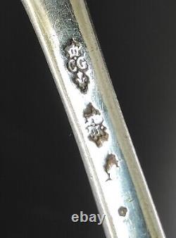Grande Cuillère ancienne Argent Massif 18 eme antique french spoon XVIII