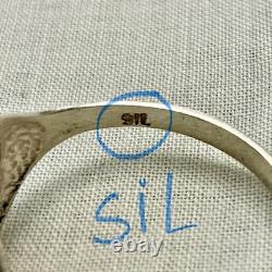 INTAILLE GRAVÉ CENTURION SUR HÉMATITE, ARGENT Massif, BELLE BAGUE ANCIENNE