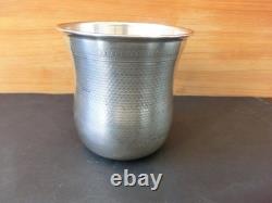 Jolie Timbale Ancienne Argent Massif