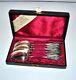 Kabel Lot 6 Cuillères à Café Anciennes 19e S. Alsace Argent Massif Minerve 90gr