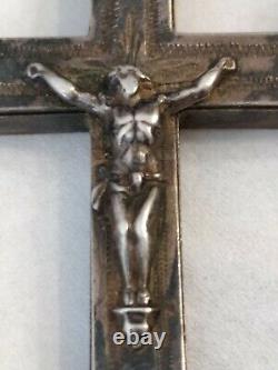 LOT 2 Croix pectorale ancienne en Argent Massif