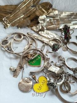 Lot Bijoux Anciens/ Cassés À Restaurer/ Fondre Ou Récup. 74,91 Grammes