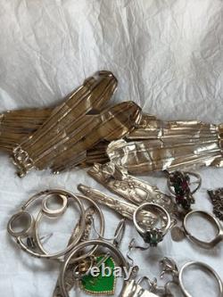 Lot Bijoux Anciens/ Cassés À Restaurer/ Fondre Ou Récup. 74,91 Grammes