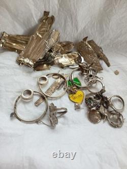 Lot Bijoux Anciens/ Cassés À Restaurer/ Fondre Ou Récup. 74,91 Grammes