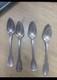 Lot De 4 Cuill&egrave;res Anciennes En Argent Massif Poin&ccedil;on Minerve Style Filet