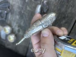 Lot de Boîte Piluliers Zoomorphe Asie Ancien Argent Massif Poinçon