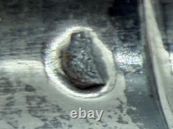 Nécessaire écriture ancien argent massif 800 poinçons ARO coffret XIXe