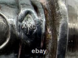 Nécessaire écriture ancien argent massif 800 poinçons ARO coffret XIXe