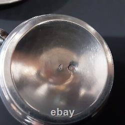 Orfevre Doutre Roussel Ancienne Tasse Et Sous-tasse en ARGENT Minerve 19ème