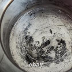 Paire Bougeoir Argent Massif 835 Pays Bas Hollande 1967 Ancien Vintage Bougeoirs