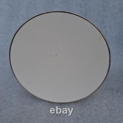 Paire Bougeoir Argent Massif 835 Pays Bas Hollande 1967 Ancien Vintage Bougeoirs