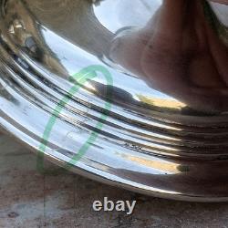 Paire Bougeoir Argent Massif 835 Pays Bas Hollande 1967 Ancien Vintage Bougeoirs