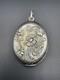 Pendentif Ancien Art Nouveau En Argent Massif Ref80480