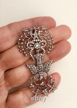 Pendentif Saint Esprit ancien argent / antique French silver Holy Spirit pendant