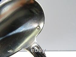 -RARE ANCIENNE CUILLERE A BOUILLIE ARGENT MASSIF Poinçon MINERVE PRENOM YVES D