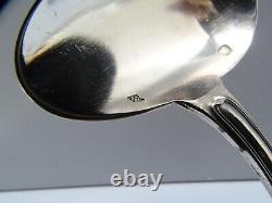 -RARE ANCIENNE CUILLERE A BOUILLIE ARGENT MASSIF Poinçon MINERVE PRENOM YVES D