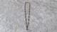 Rare Ancien Collier En Argent Massif Breloque Xixe Si&egrave;cle Napol&eacute;on Iii
