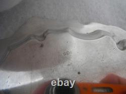 RARE ancien plateau de service en Argent Massif travail du Moyen Orient