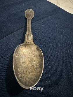 Rare Ancienne Cuillère Fermier Généraux ARGENT MASSIF/18eme Siècle, XVIIIe