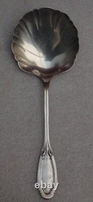 Rare magnifique ANCIENNE pelle a gâteaux argent massif minerve orfèvre H&C