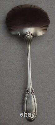 Rare magnifique ANCIENNE pelle a gâteaux argent massif minerve orfèvre H&C