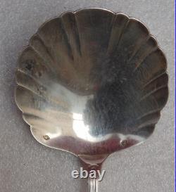Rare magnifique ANCIENNE pelle a gâteaux argent massif minerve orfèvre H&C