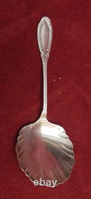 Rare magnifique ANCIENNE pelle a gâteaux argent massif minerve orfèvre H&C